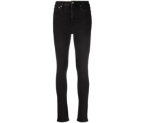 Skinny-Jeans mit hohem Bund