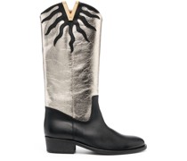 Metallische Tasche