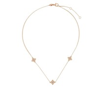 18kt Gelbgoldhalskette mit Diamanten