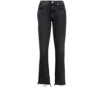 Tief sitzende Slim-Fit-Jeans