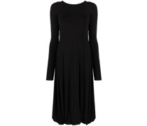 Midikleid mit offenem Rücken