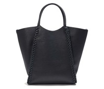 Handtasche mit geflochtenem Detail