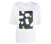 Tijan T-Shirt mit abstraktem Print
