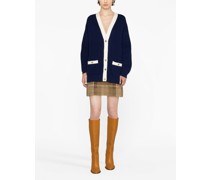 Zweifarbiger Cardigan