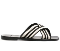 Bestickte Sandalen