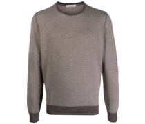 Melierter Pullover