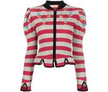 Gestreifter Cardigan