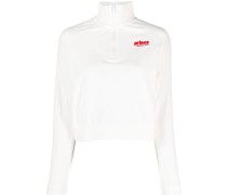 Sweatshirt mit Stehkragen