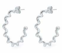 Creolen mit gedrehtem Design