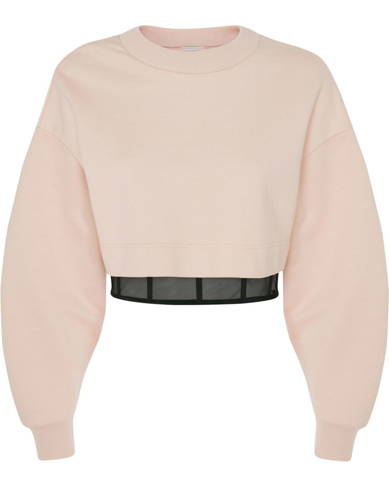 Alexander McQueen Damen Sweatshirt im Layering-Look