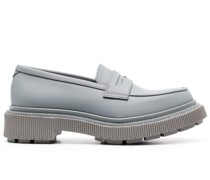 Penny-Loafer mit geriffelter Sohle