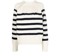 Gestreifter Pullover