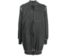 Midimantel mit Nahtdetail