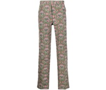 Hose mit grafischem Print