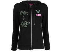 Jacke mit grafischem Print