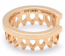 18kt Simple Ear Cuff aus Rotgold