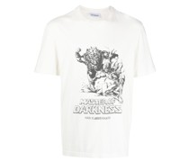 T-Shirt mit "Masters of Darkness"-Print