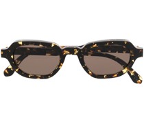 Sonnenbrille mit ovalem Gestell
