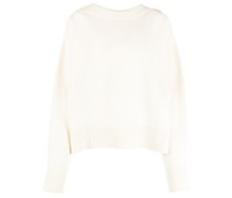 Kaschmirpullover mit Cut-Out