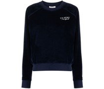 Sweatshirt mit Logo-Stickerei