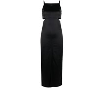 Plissiertes Kleid mit Cut-Outs