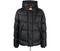 Gefütterte Jacke mit Logo-Patch