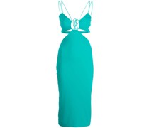Schmales Midikleid mit Cut-Outs