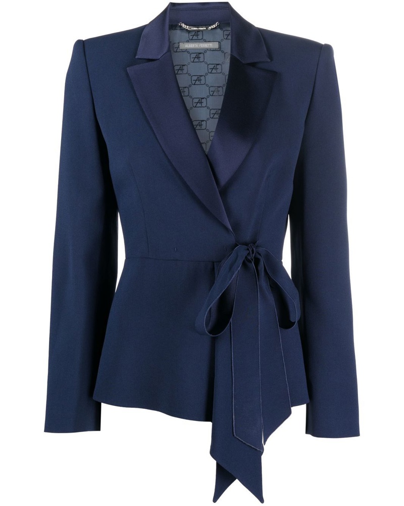Alberta Ferretti Damen Doppelreihiger Blazer