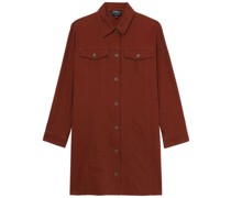 A.P.C. Minikleid aus Canvas
