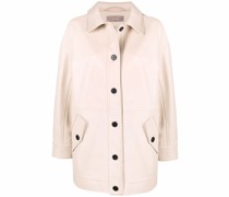 Klassische Lederjacke