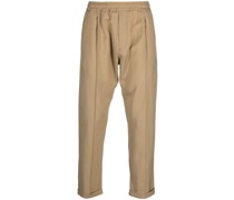Klassische Cropped-Zigarettenhose
