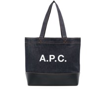 A.P.C. Axel Shopper im Jeans-Look