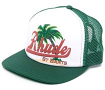 Baseballkappe mit Logo-Print