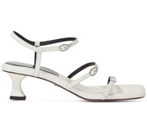 Sandalen mit eckiger Kappe 50mm