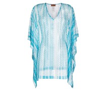 Strandkleid mit V-Ausschnitt