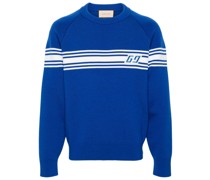 Square GG-patch wool Pullover