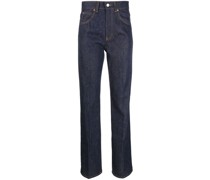 Gerade High-Rise-Jeans