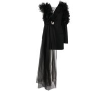Tüllkleid mit Rüschen