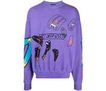 Sweatshirt mit grafischem Print
