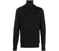 Rollkragenpullover mit Logo