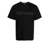 T-Shirt mit "No Problemo"-Print
