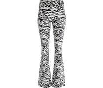 Stacey Jeans mit Zebra-Print
