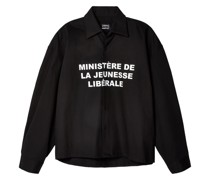 Hemd mit Ministère-Print