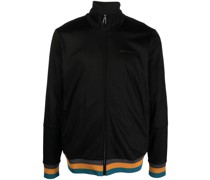 Jacke mit Logo-Stickerei