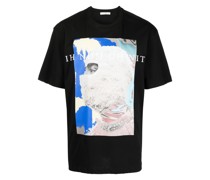 T-Shirt mit Logo-Print