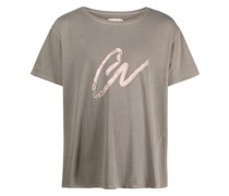 T-Shirt mit Logo-Print