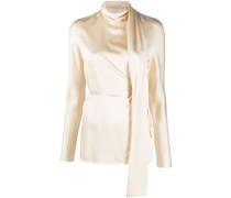 Bluse mit Schaldetail