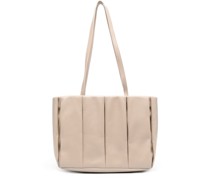 Gerippte Handtasche