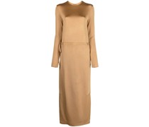 Midikleid mit Kordelzug