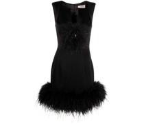 Kleid mit Federn